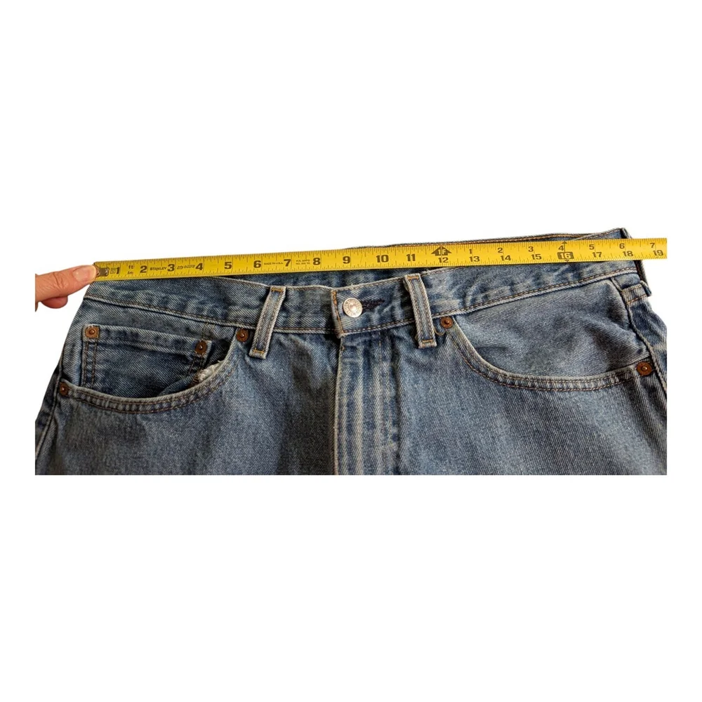 Levis 505 Straight Leg Jeans Size 36 X 34 Classic